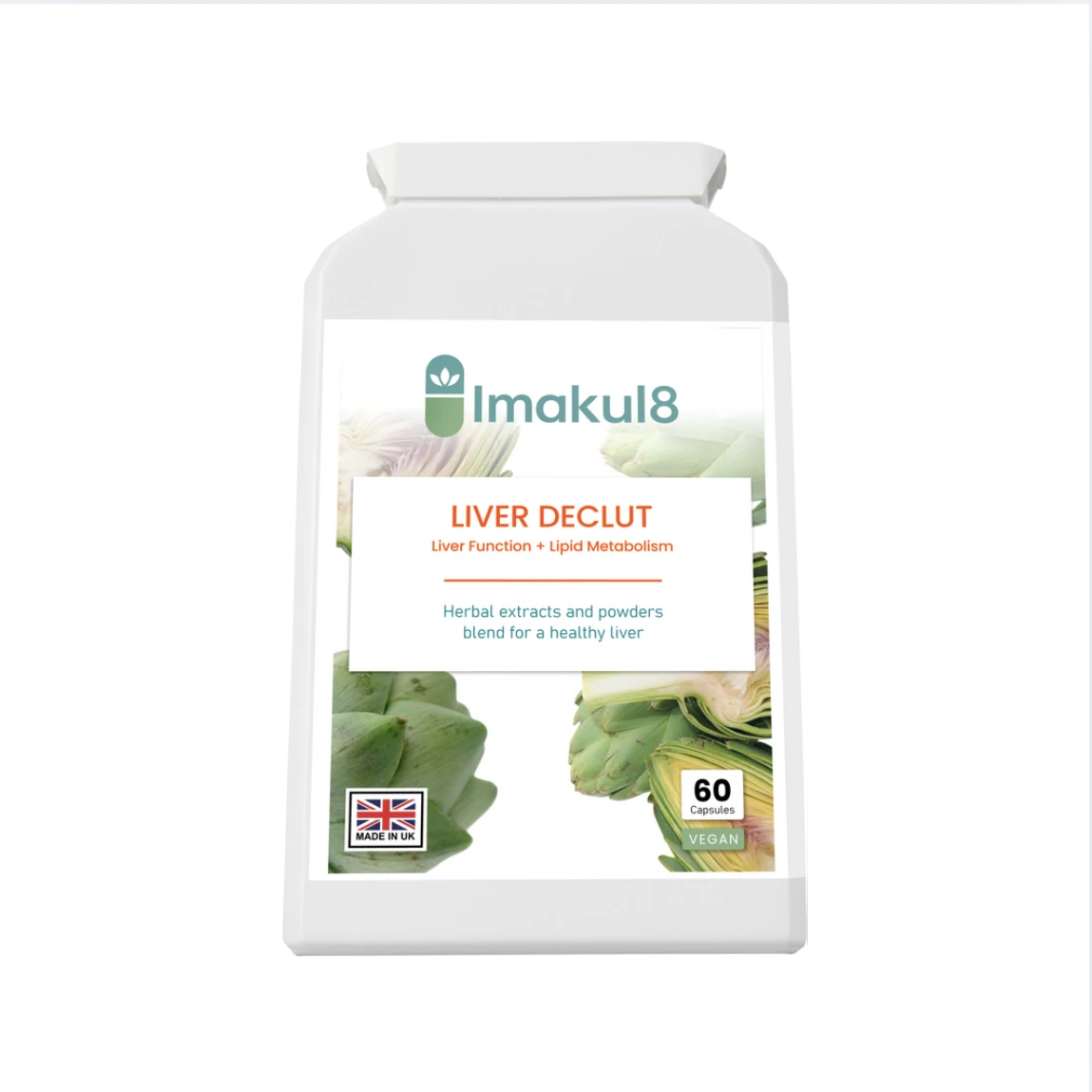 LIVER DECLUT – Advanced Liver Support with Choline, NAC, Turmeric, Artichoke & B